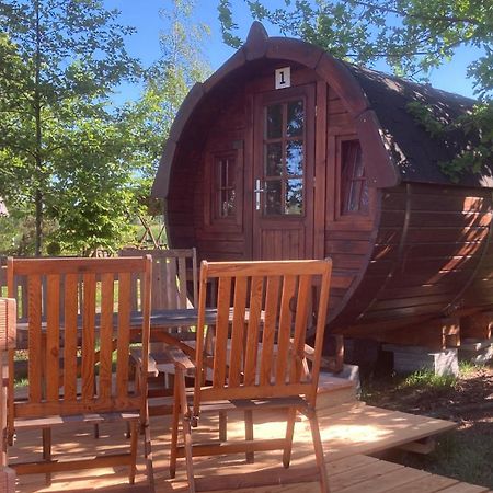Campingfass Mit Panoramaterrasse Langenbernsdorf Zewnętrze zdjęcie