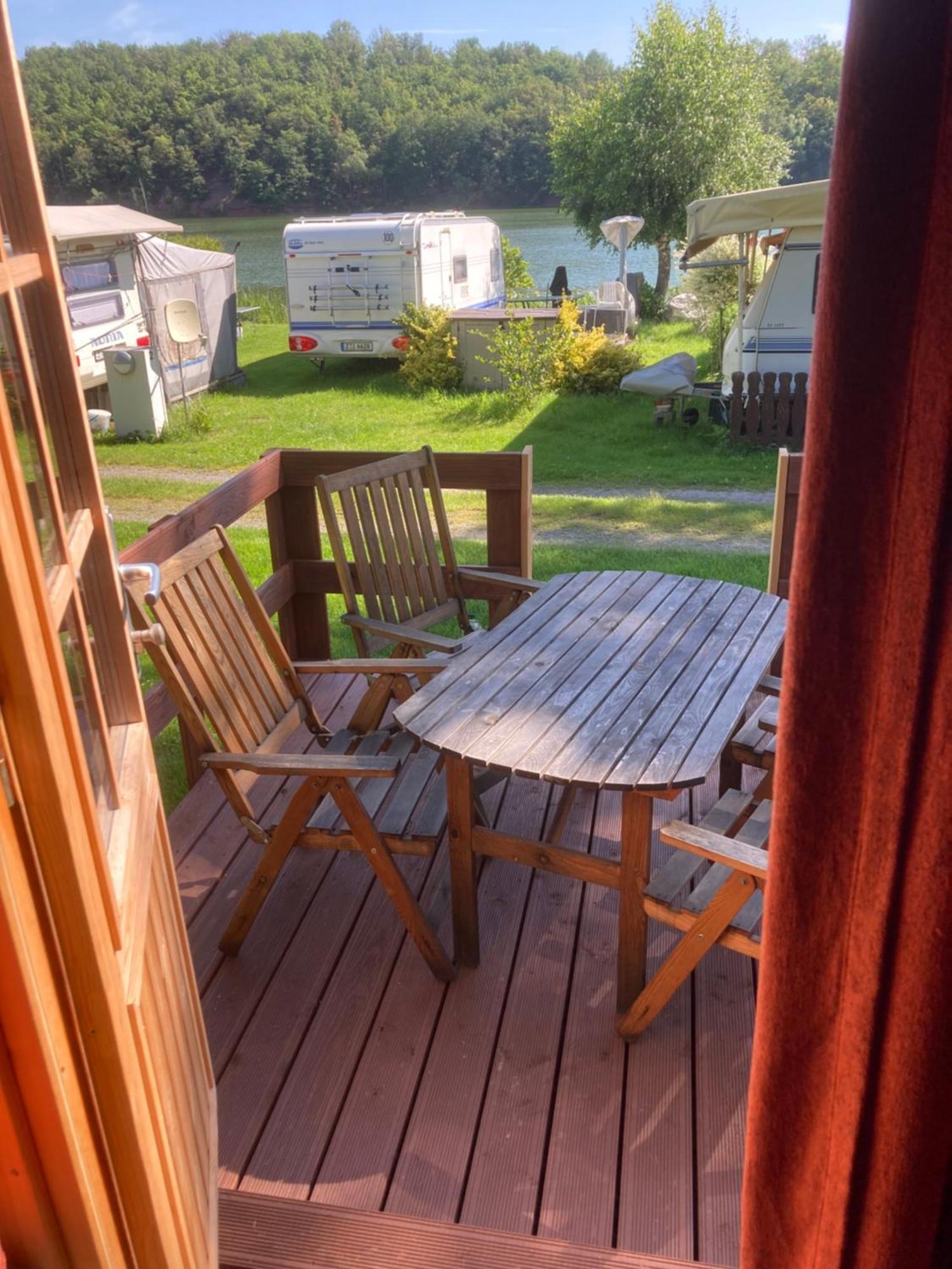 Campingfass Mit Panoramaterrasse Langenbernsdorf Zewnętrze zdjęcie