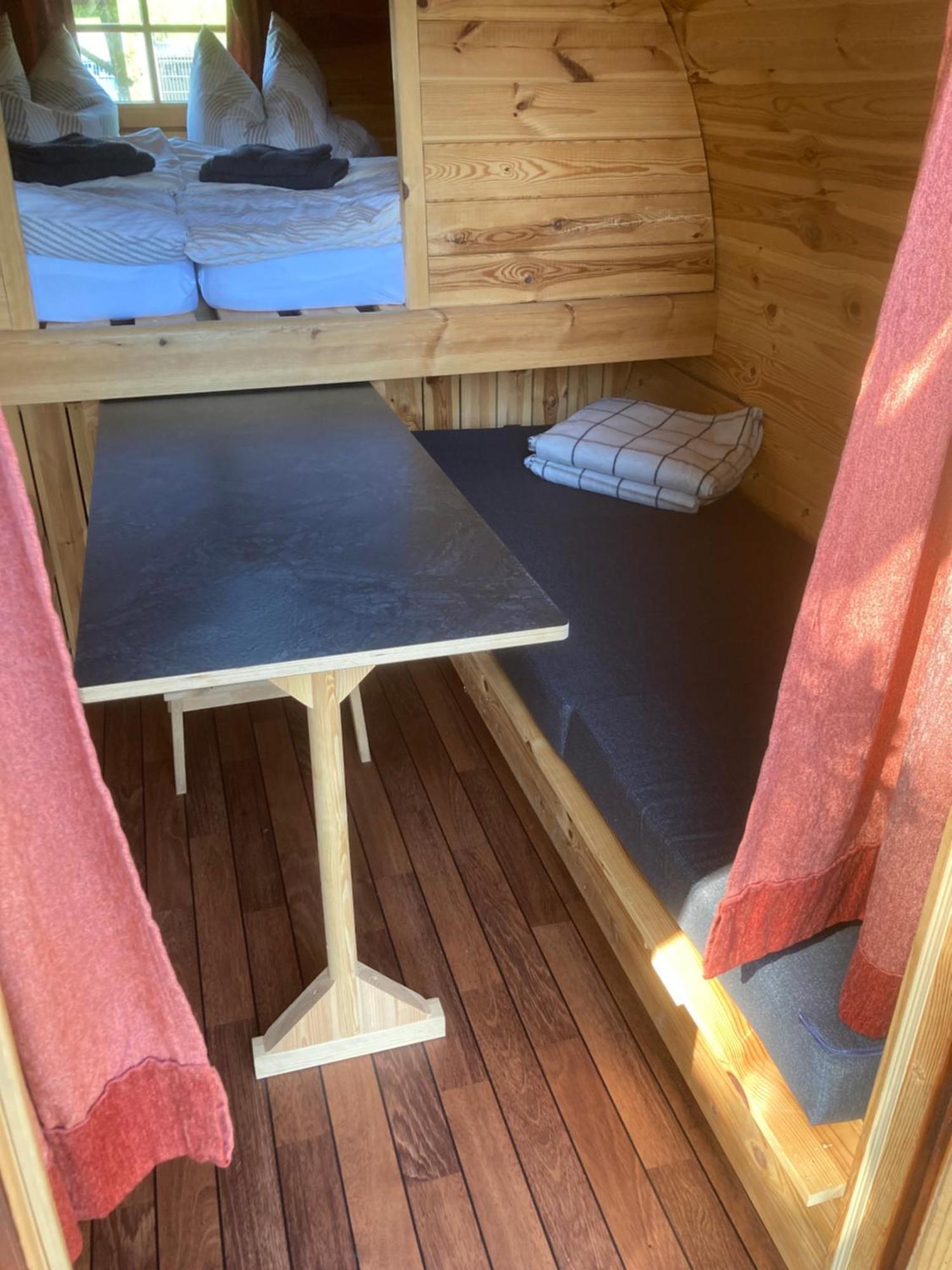 Campingfass Mit Panoramaterrasse Langenbernsdorf Zewnętrze zdjęcie