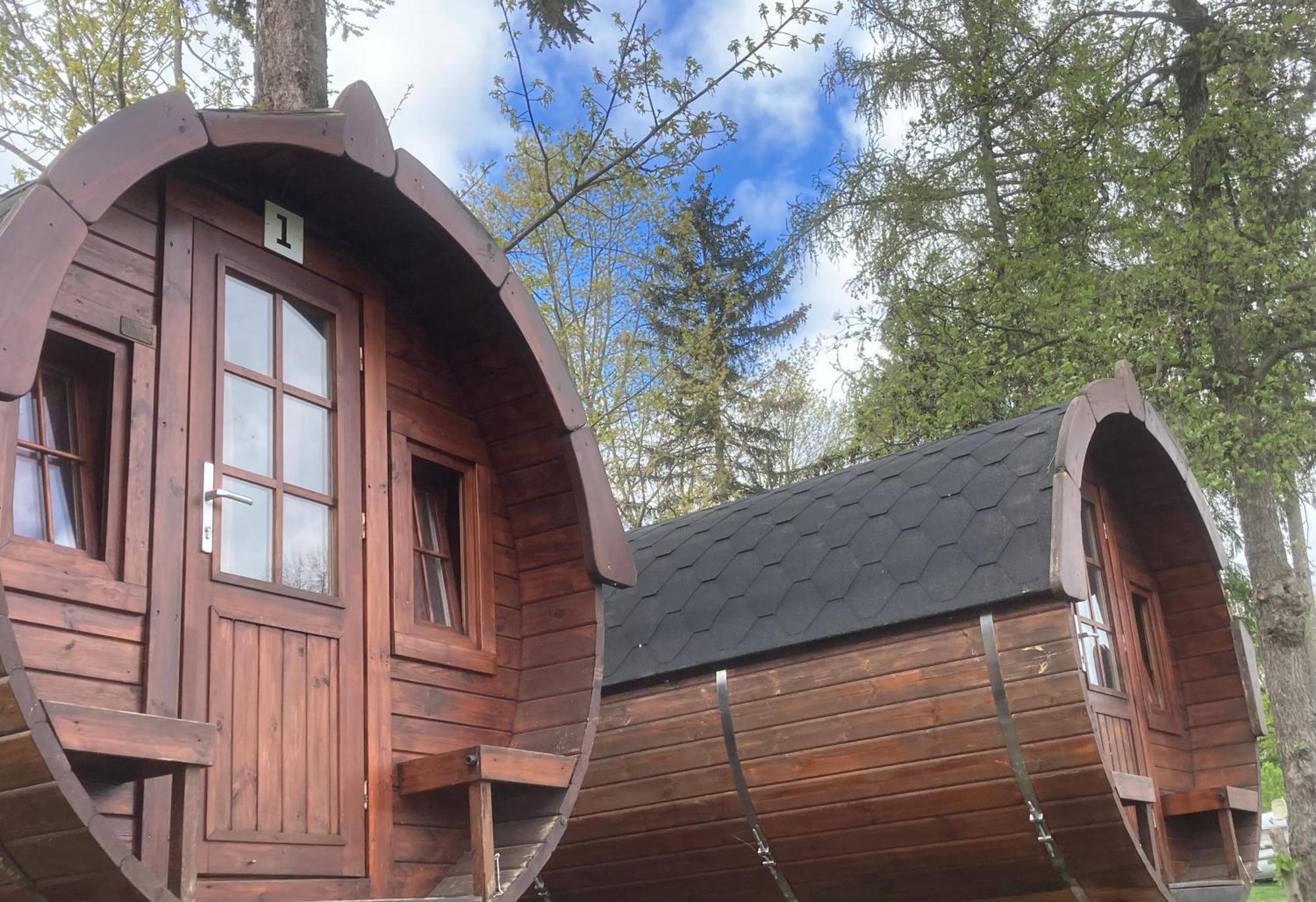 Campingfass Mit Panoramaterrasse Langenbernsdorf Zewnętrze zdjęcie