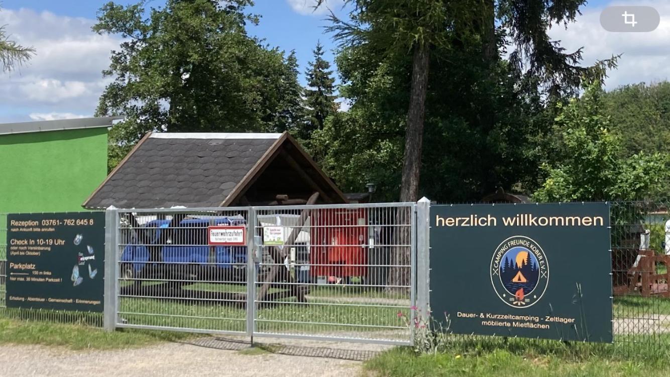Campingfass Mit Panoramaterrasse Langenbernsdorf Zewnętrze zdjęcie