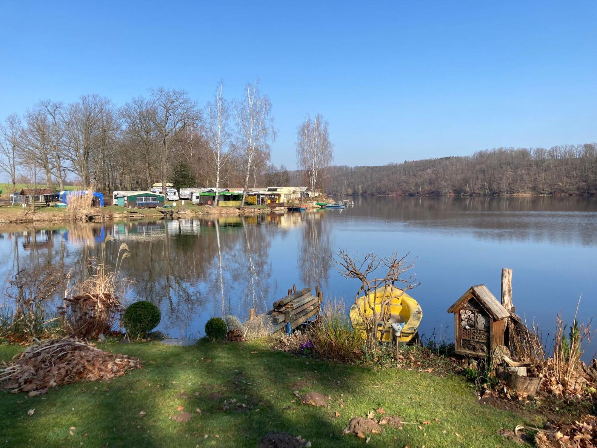 Campingfass Mit Panoramaterrasse Langenbernsdorf Zewnętrze zdjęcie